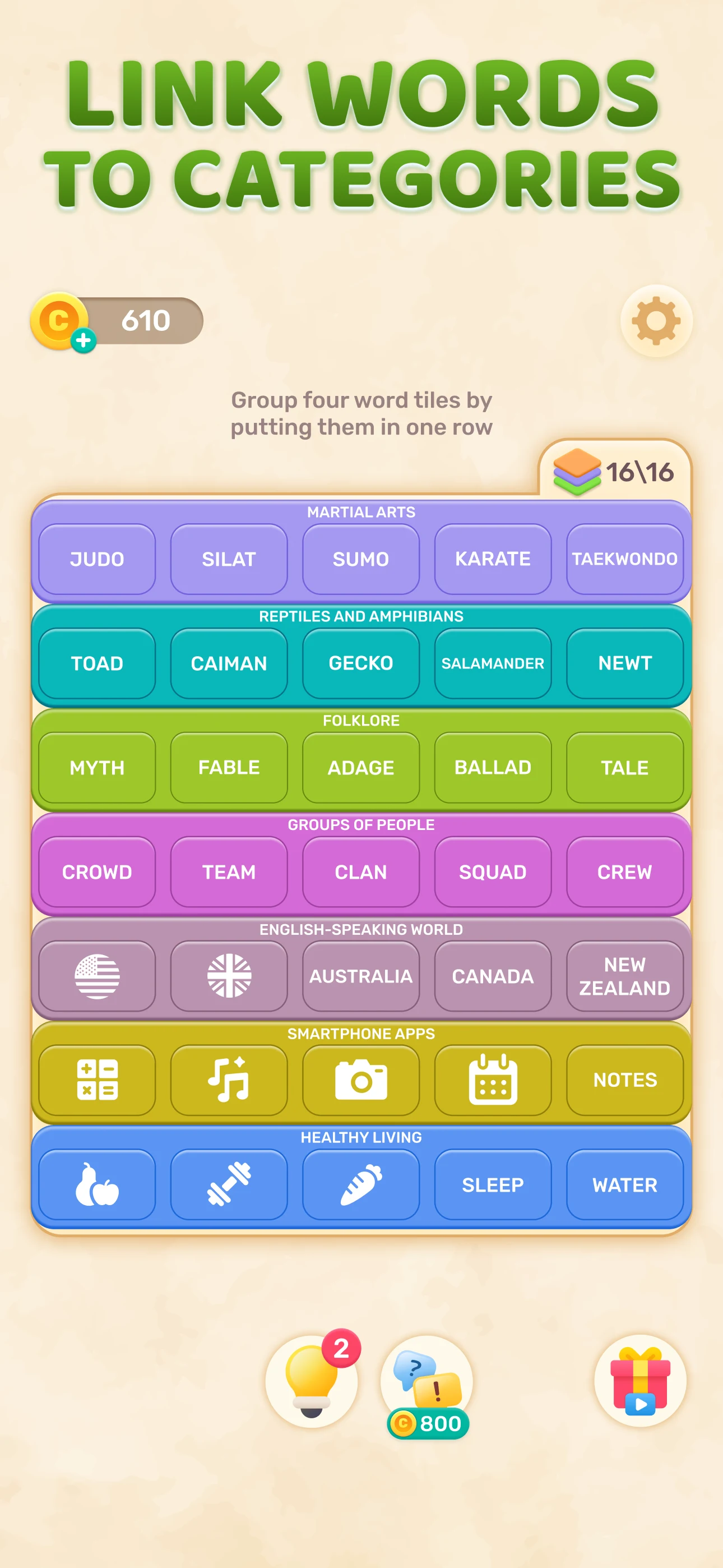 Connect Word: Association Game screenshot