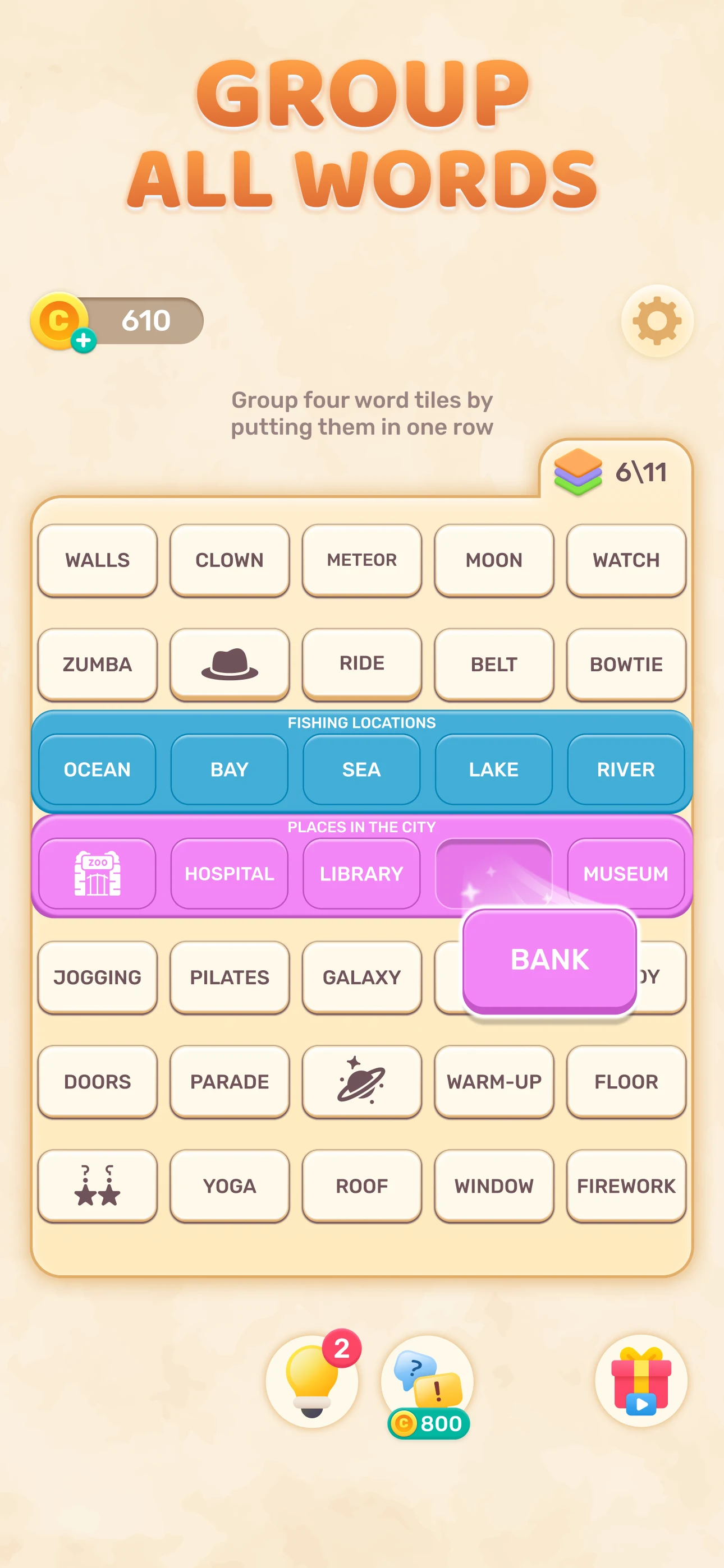 Connect Word: Association Game screenshot